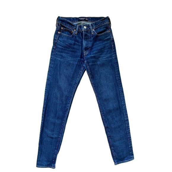 Abercrombie & Fitch Vintage Stretch 90s slim taper jeans 28 w 34 L - Picture 1 of 11